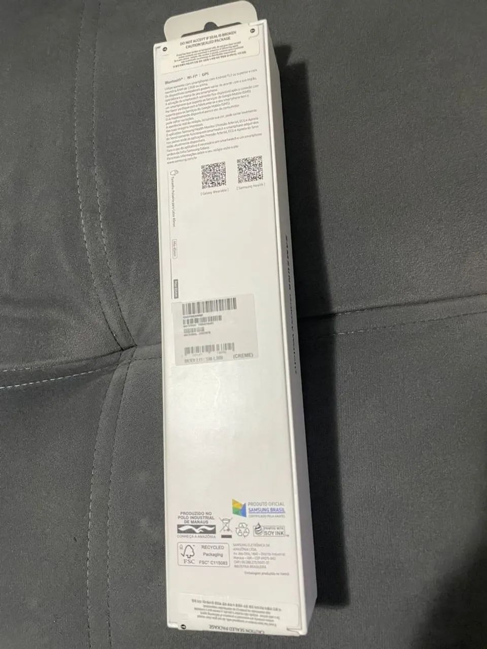 Smartwatch 44mm BT Galaxy AI CREME - Foto 4