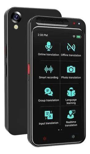 Tradutor portátil Vormo com WI-FI E BLUETOOTH 
