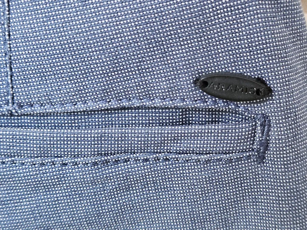 [ARAMIS] Calça chino alfaiataria azul slim - Foto 4