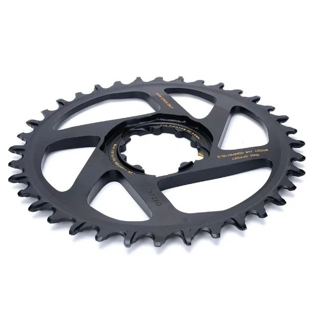 Coroa Sram Xx1 36 Dentes Eagle Preta Gold  - Foto 3