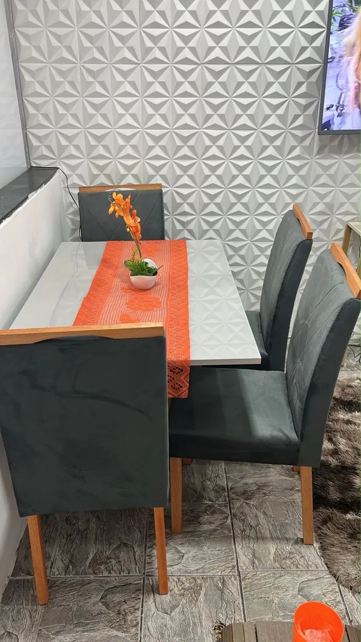 Mesa de jantar 4 lugares  - Foto 5