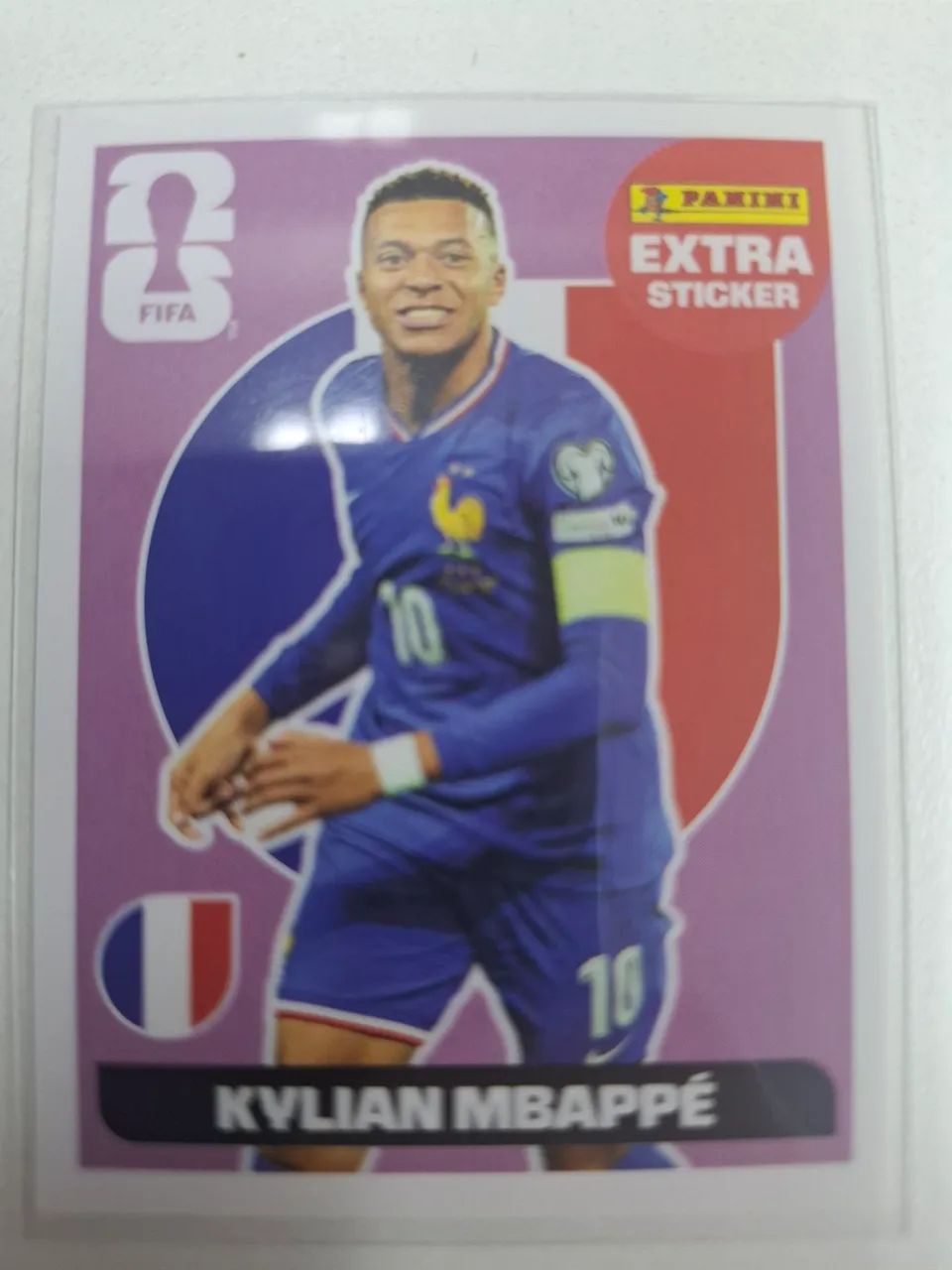 Figurinha LEGEND K. Mbappé Roxo/Bordô  - Foto 2