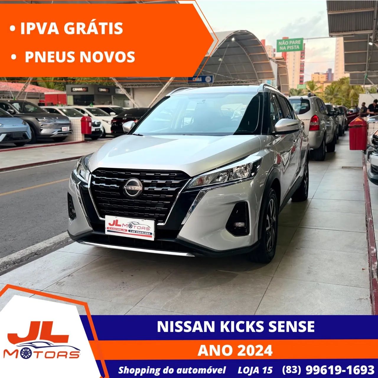 Nissan Kicks KICKS Sense 1.6 16V Flex Aut. 2024