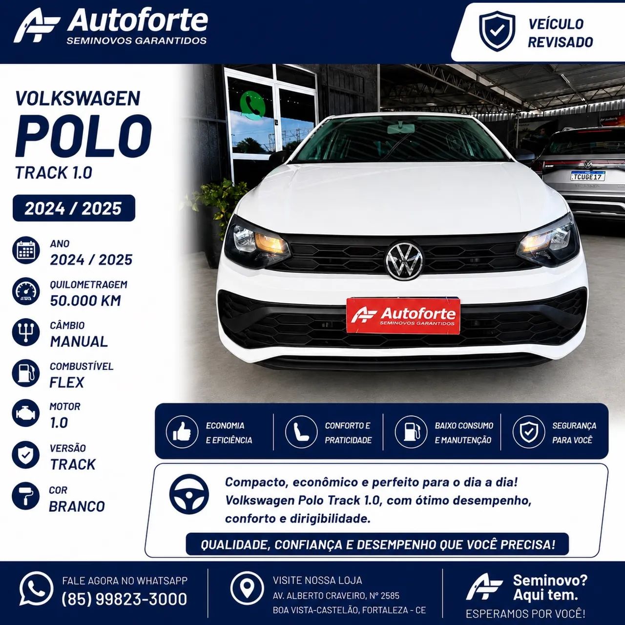Volkswagen Polo Polo Track 1.0 Flex 12V 5p 2025