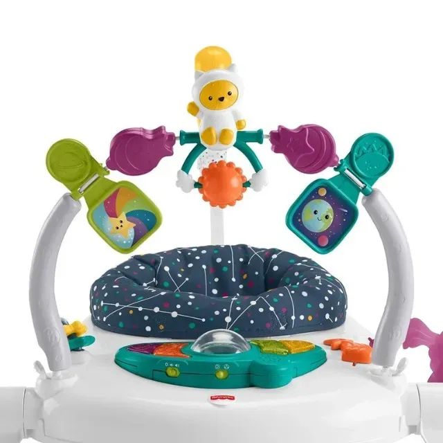 Cadeirinha Pula Pula Diversão no Espaço GPT46 - Fisher Price - Foto 3