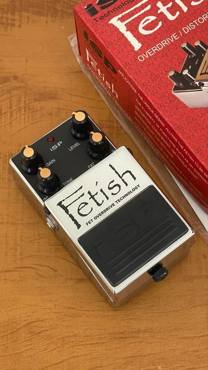 Pedal ISP Fetish Distortion OD Boost ñ jhs boss  - Foto 2