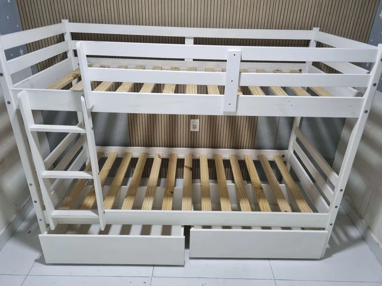 Cama beliche madeira maciça  - Foto 3