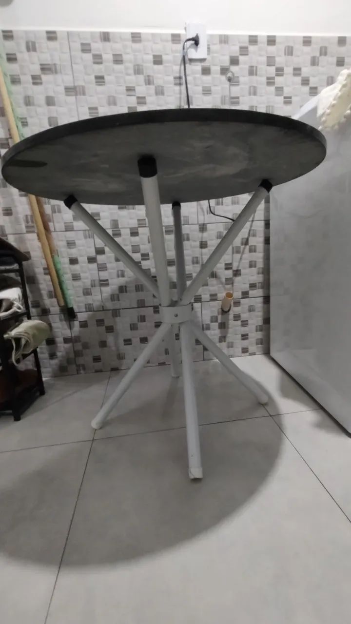 Mesa em ardósia com 4 cadeiras  - Foto 3