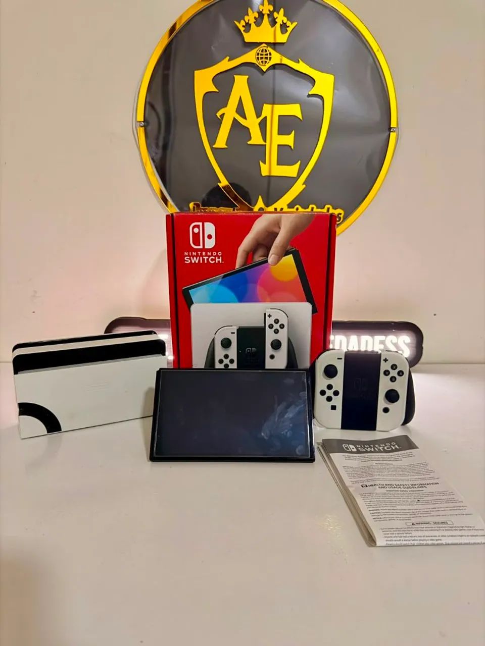 Nintendo Swtich Oled Desbloqueado  - Foto 3