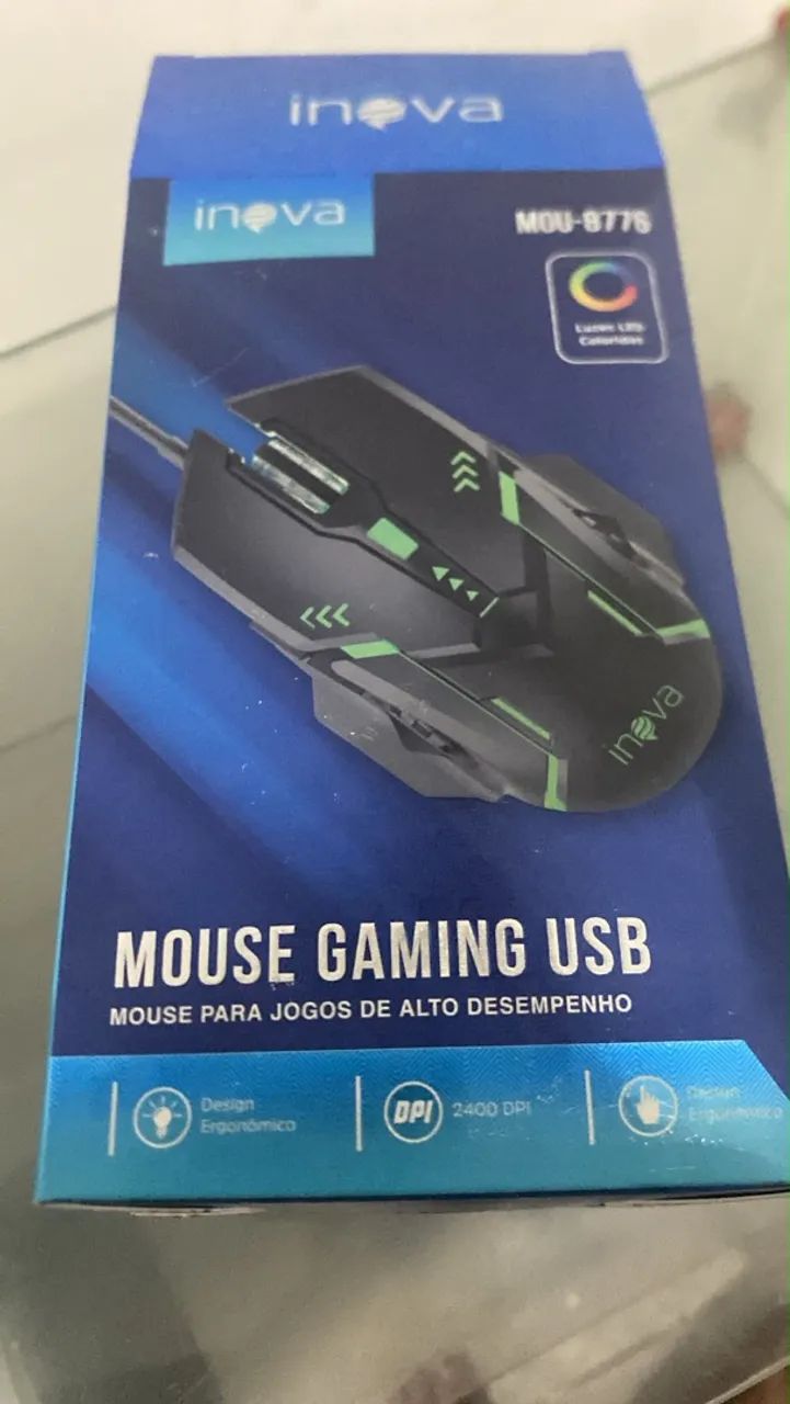MOUSE GAMER PARA JOGOS - Foto 3