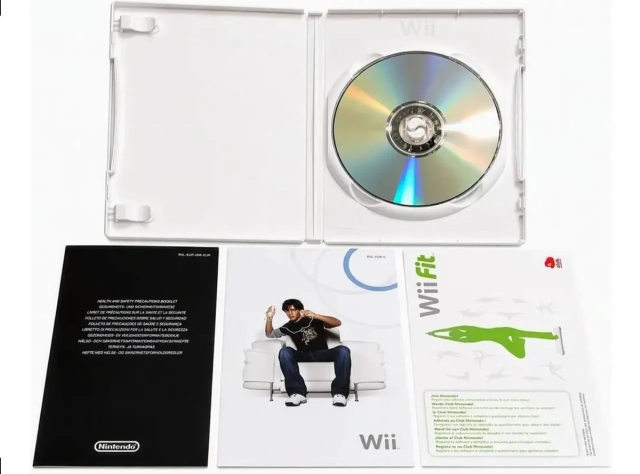 Wii Fit Europeu Para Nintendo Wii Completo - Jogos de Vídeo Game