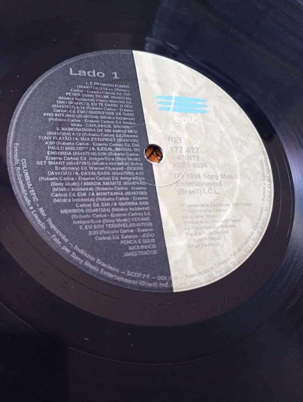 LP REI Cantam ROBERTO E ERASMO Disco De Vinil  - Foto 5