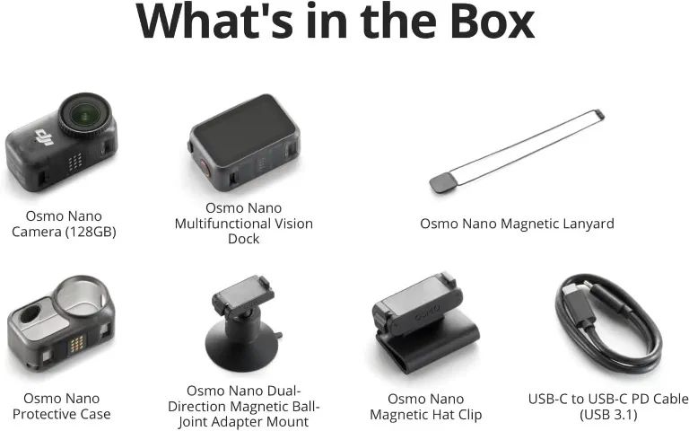 DJI Osmo Nano 128GB Combo Novo/Lacrado - Foto 5