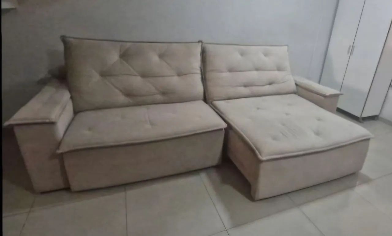 Sofá Retrátil com 3 a 4 lugares