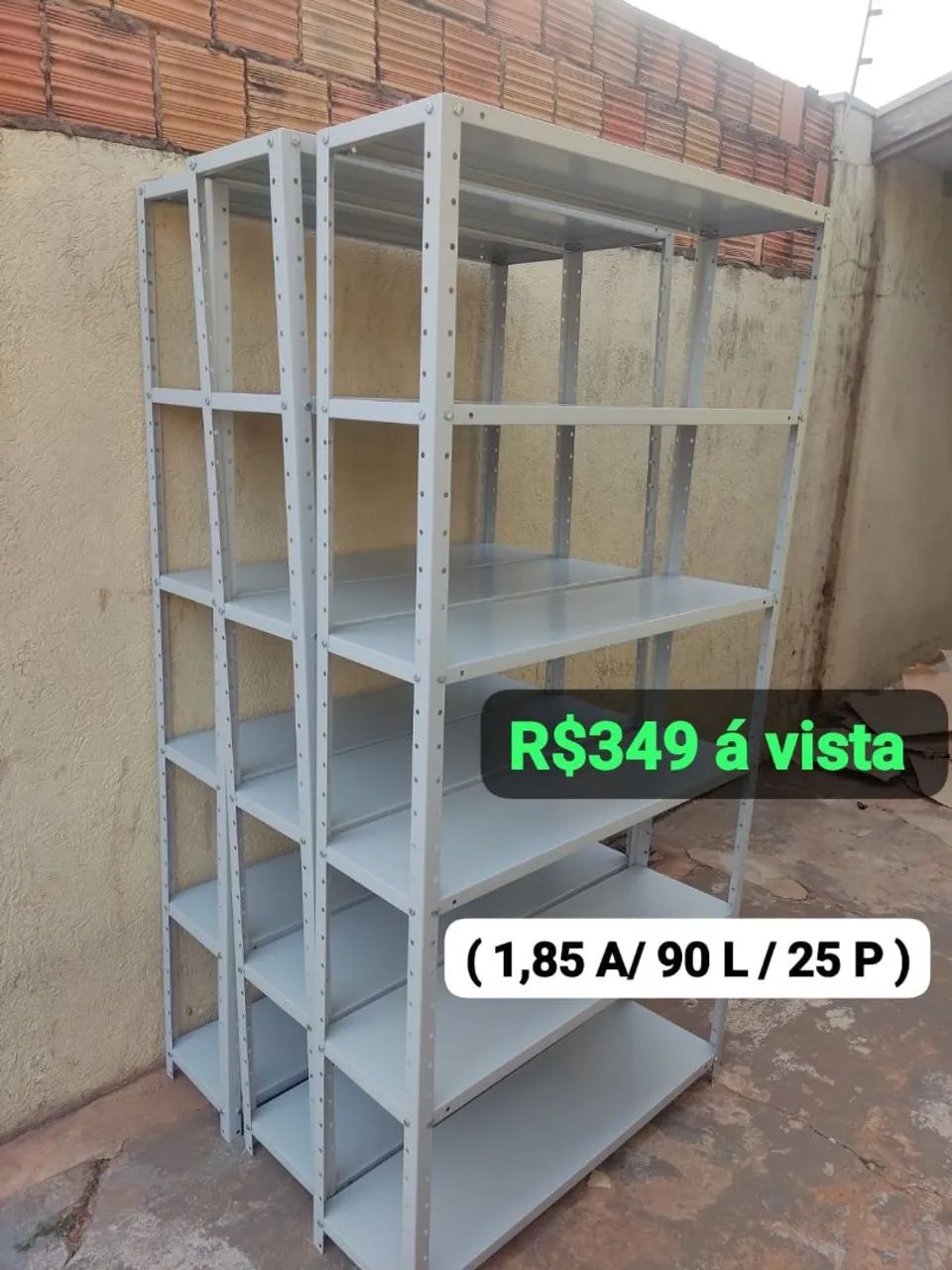 Prateleira de Aço 6 Bandejas Nova Entrega Grátis 