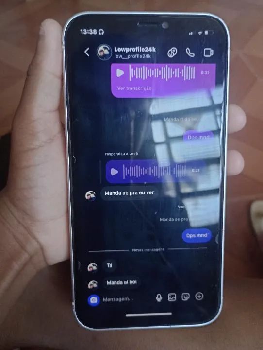 Iphone xr com carça do 17 