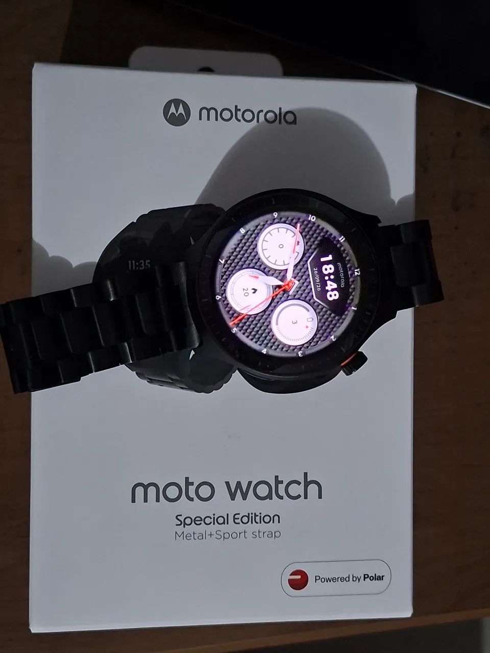 Moto watch by polar  estado de zero 