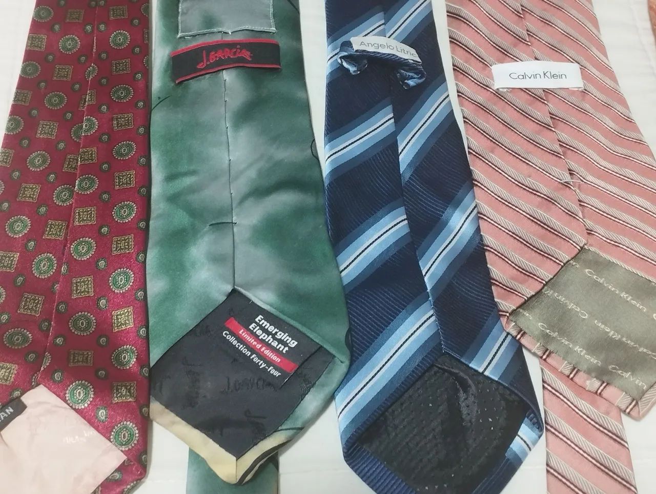 Kit 9 Gravatas (100% Seda ) - Foto 5