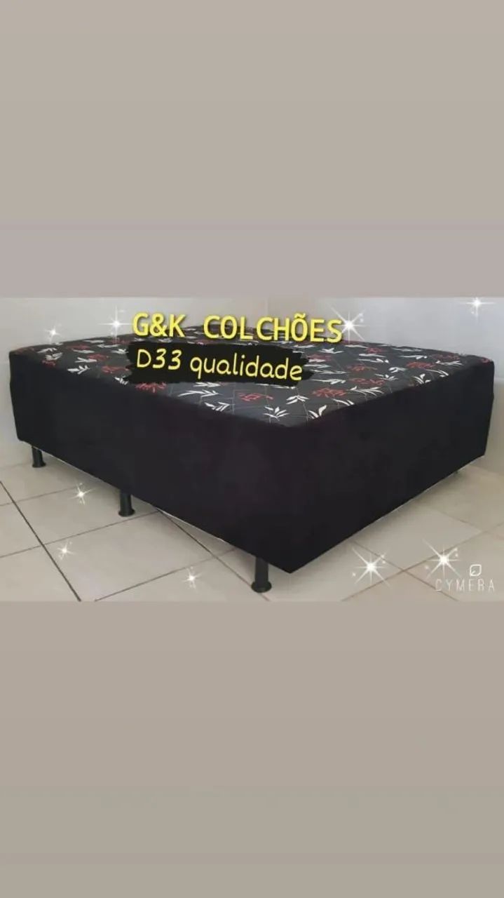 Cama box casal e solteiro novas FRETE GRATIS  - Foto 3