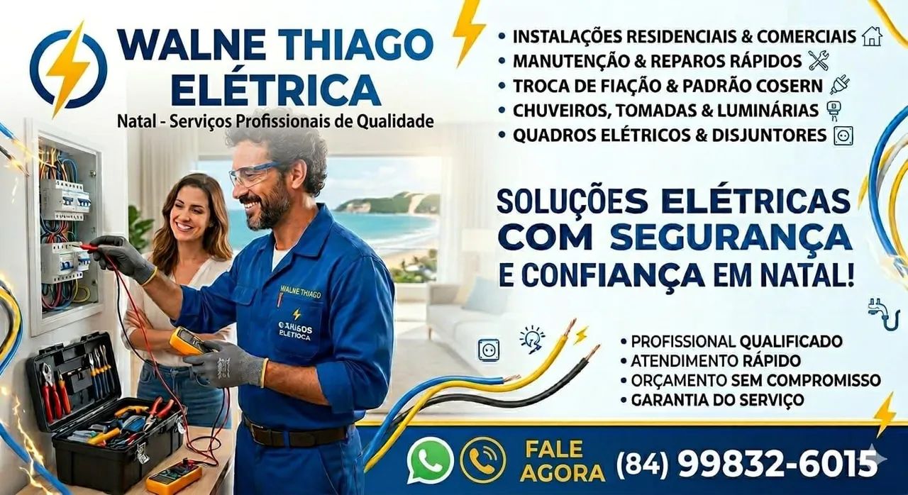 Eletricista precisou,so chamar