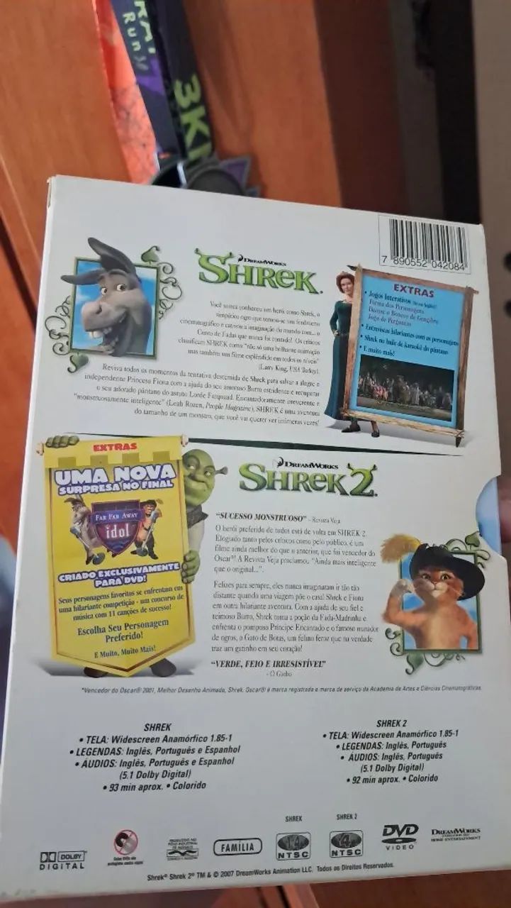 BOX DVDs Shrek  - Foto 2