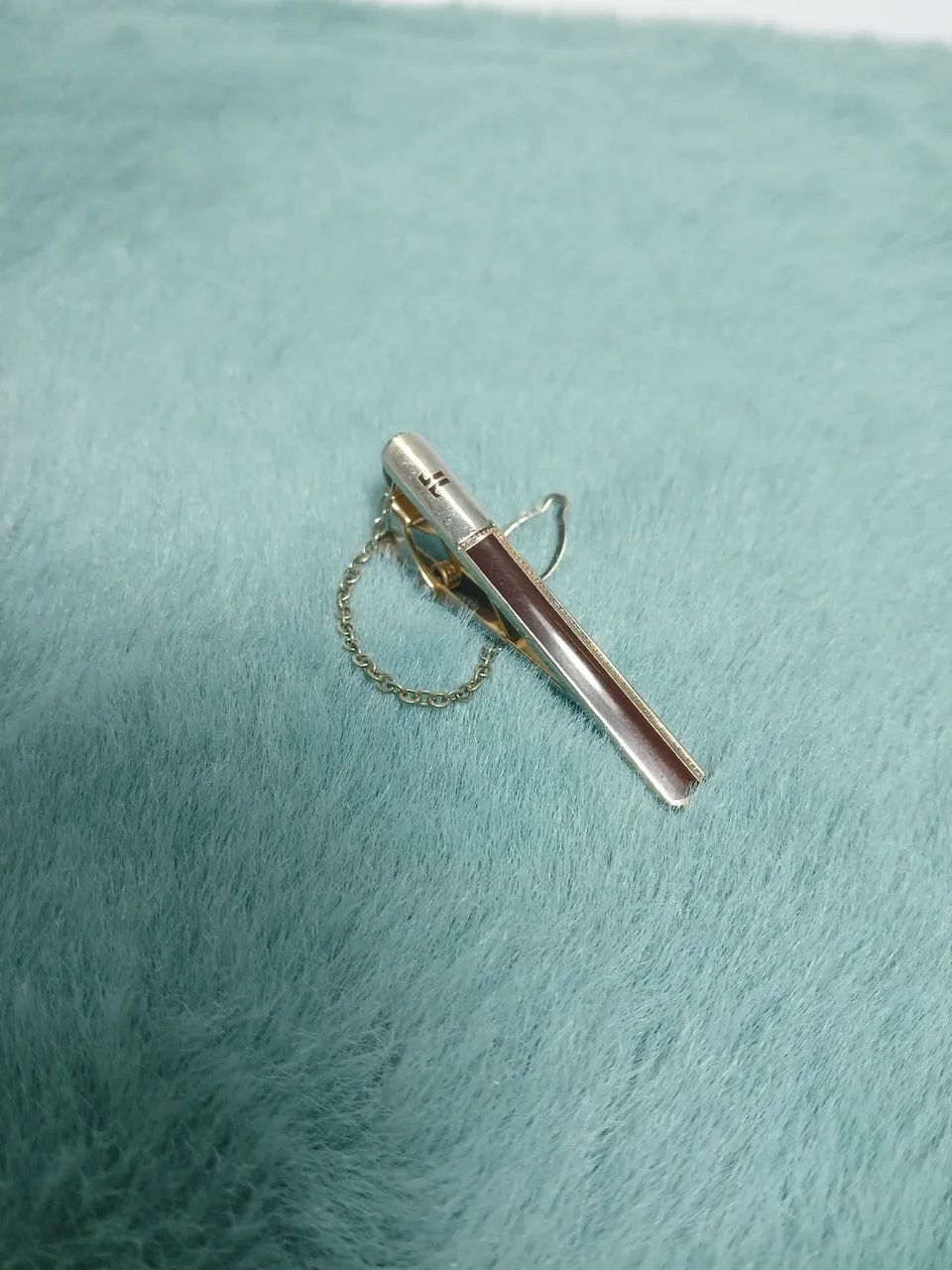 prendedor de gravata lanvin vintage 24kgf - Foto 2