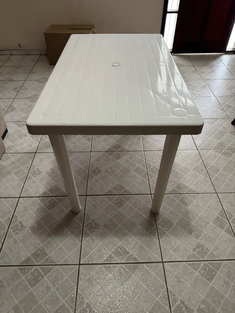 Mesa de plástico grande 