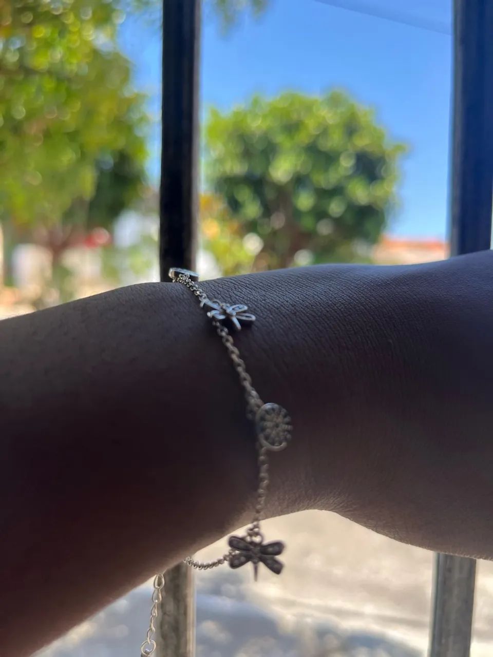 Pulseira de prata  - Foto 3