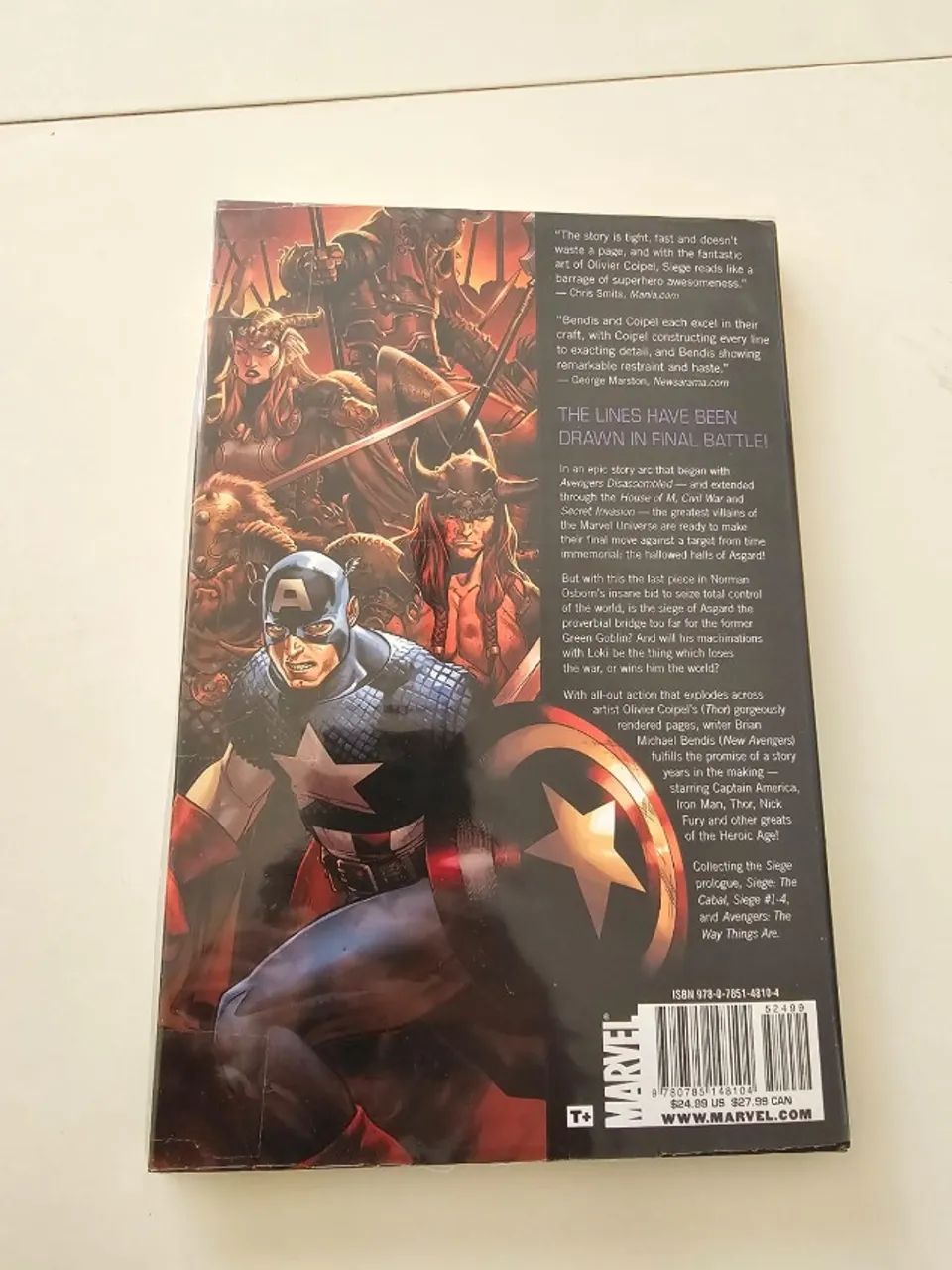 Siege Hardcover - Brian Michael Bendis (Inglês) - Foto 2