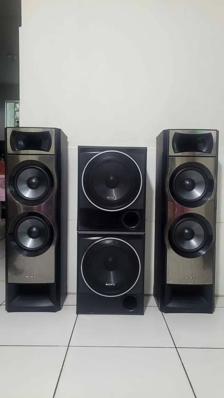 Caixas de som Sony