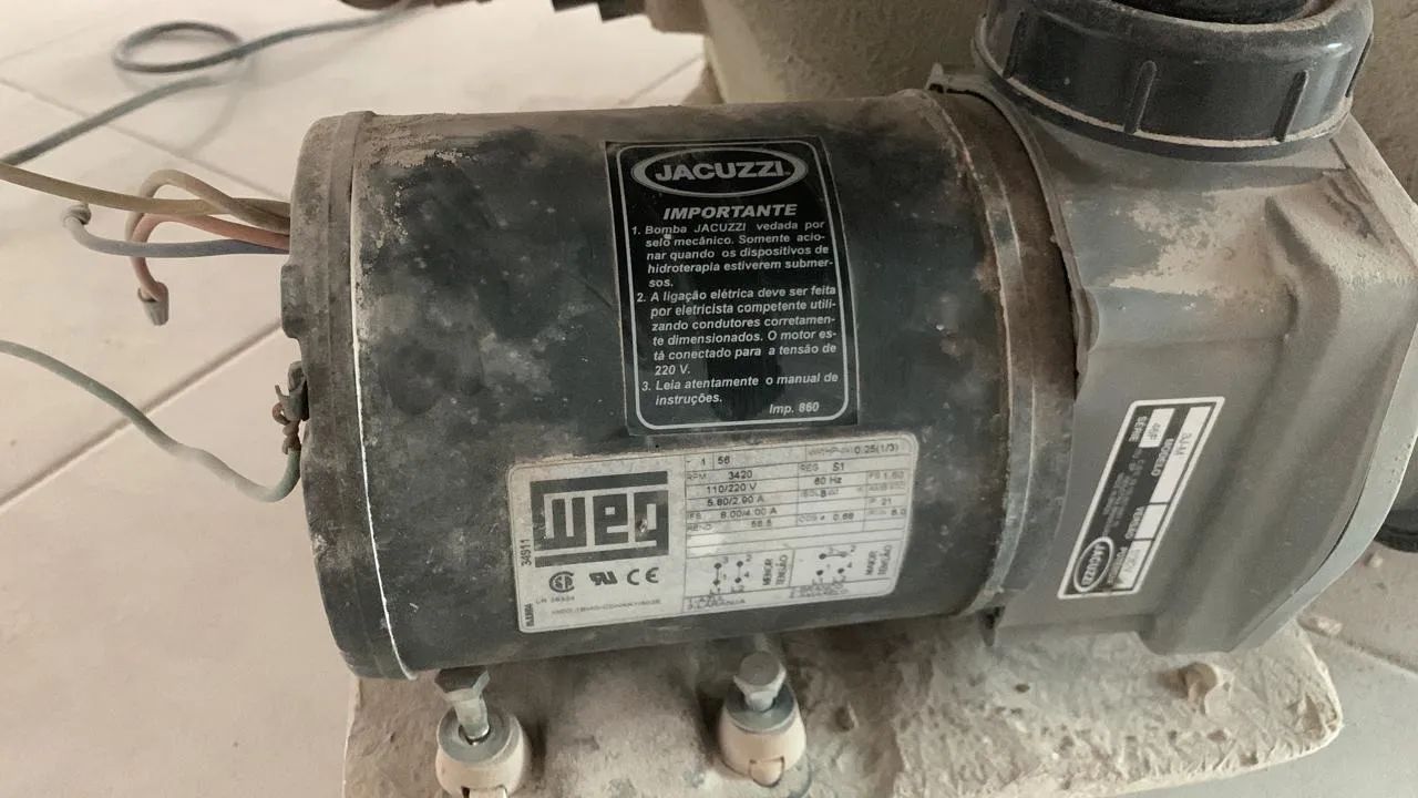 Motor de jacuzzi 