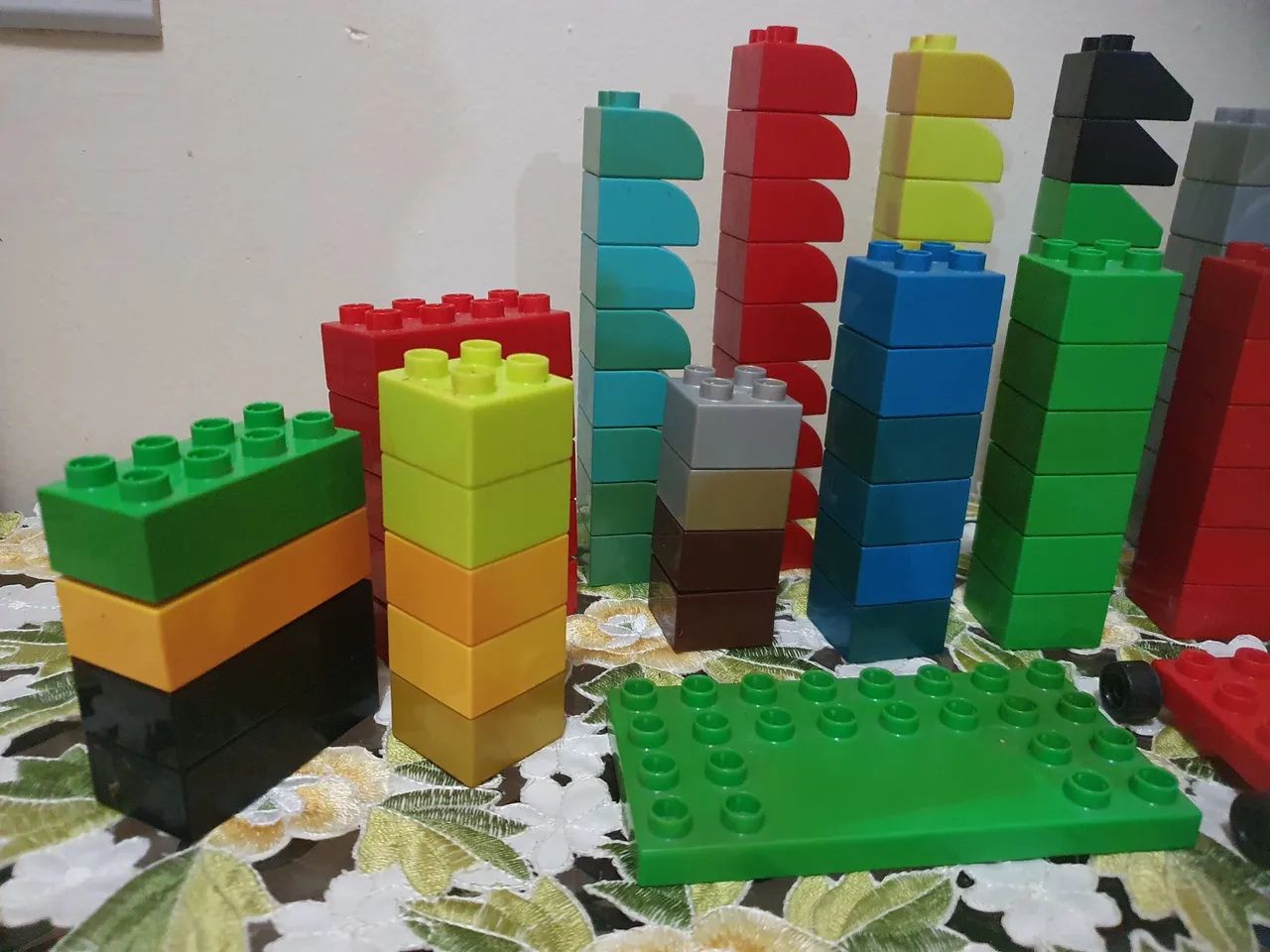 Caixa Lego MegaBloks com 85 peças Vintage - Foto 2