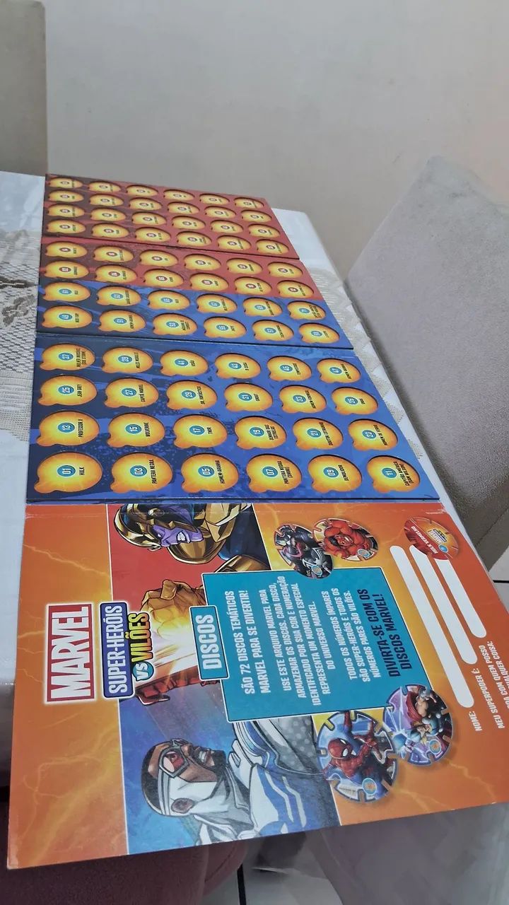 Arquivo Marvel para tazos - Foto 3