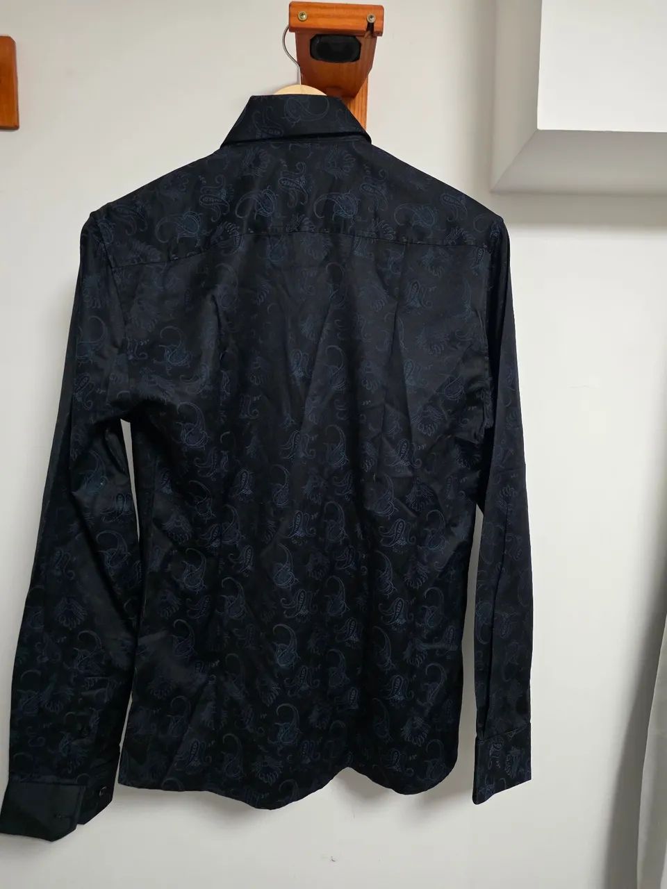 Camisa Social Forum Acetinada estampada - Foto 3