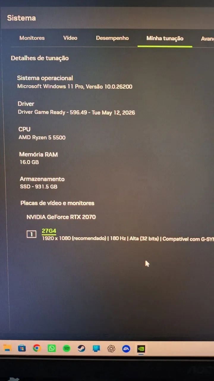 RTX 2070 8GB VENTUS MSI - Foto 5