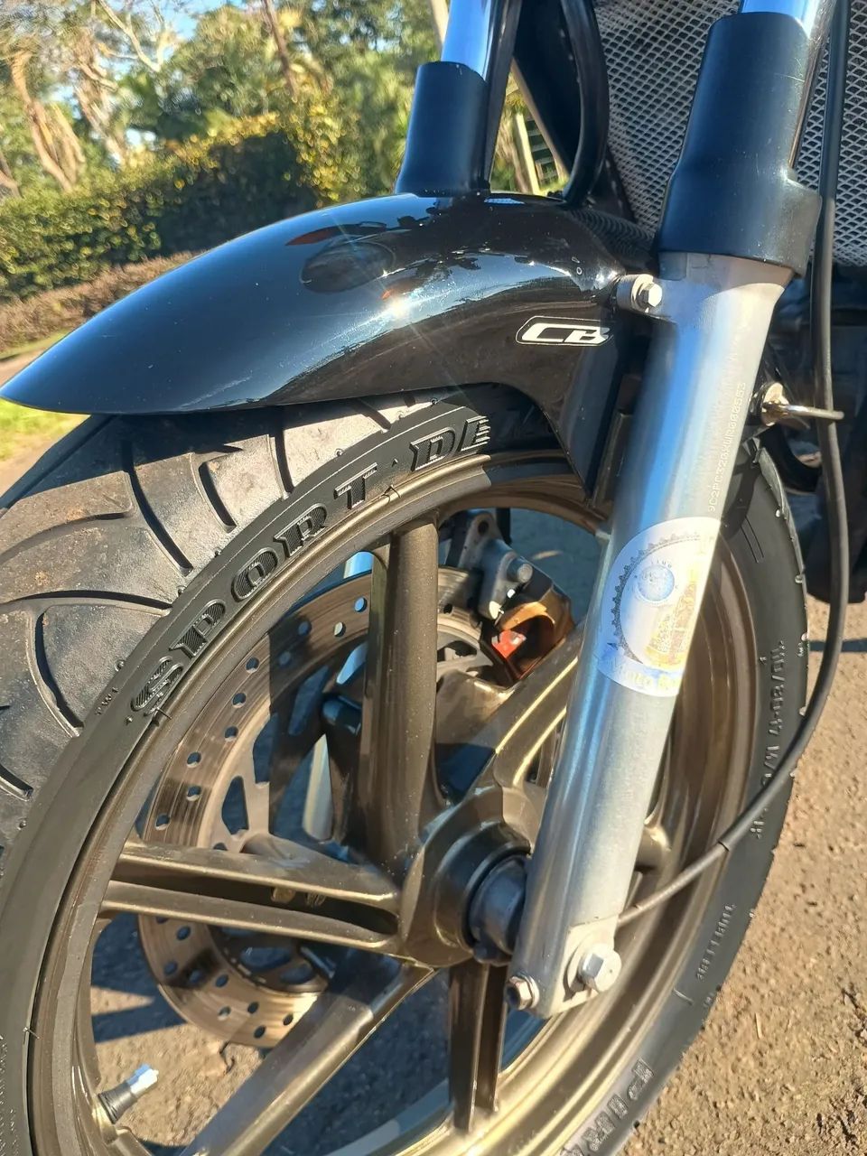 CB 500, clássica em excelente estado, bem original  - Foto 2