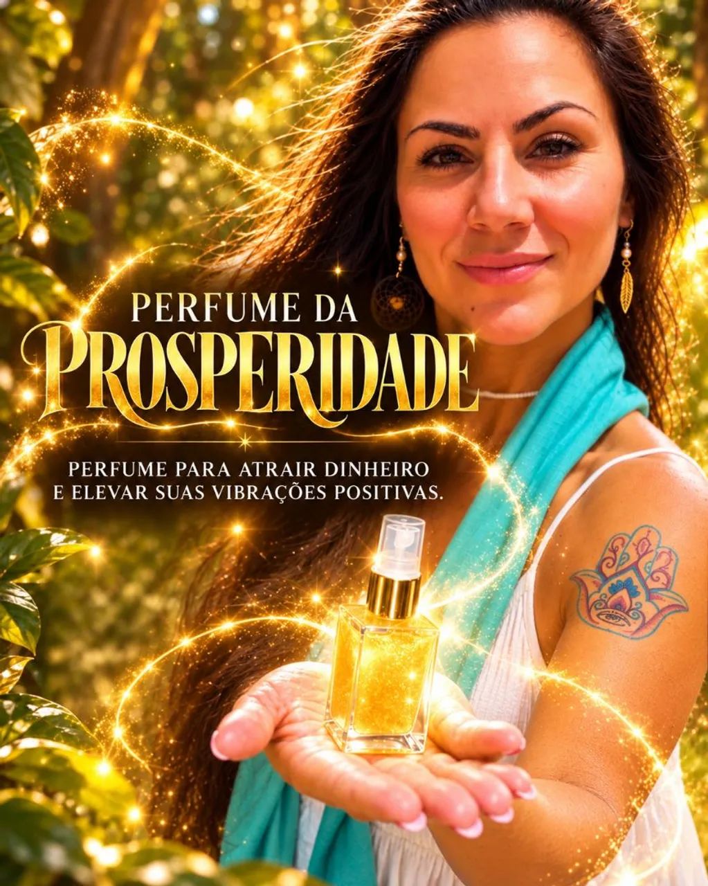 PERFUME PARA ATRAIR DINHEIRO
