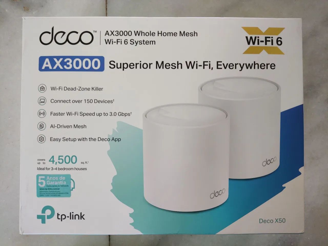Wifi Mesh Tp Link Deco AX3000 Wi-Fi 6