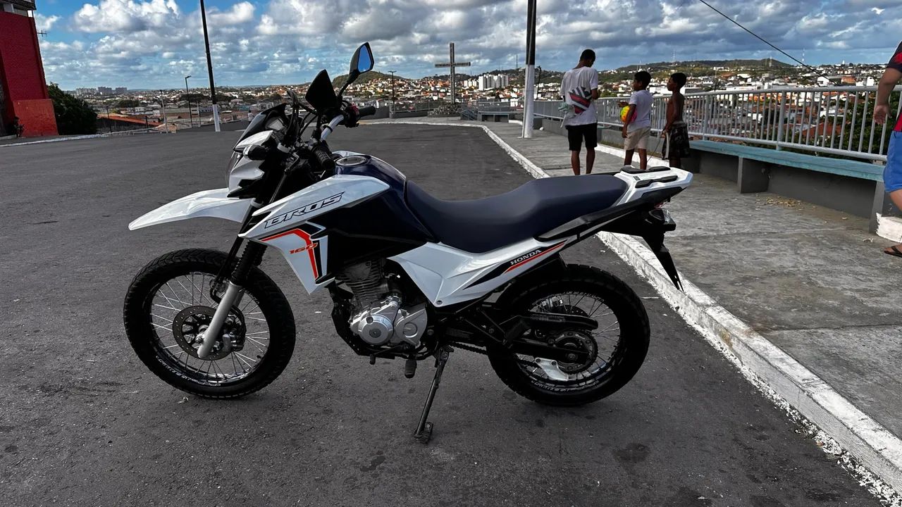 Bros 160 2024 Branca - Foto 5