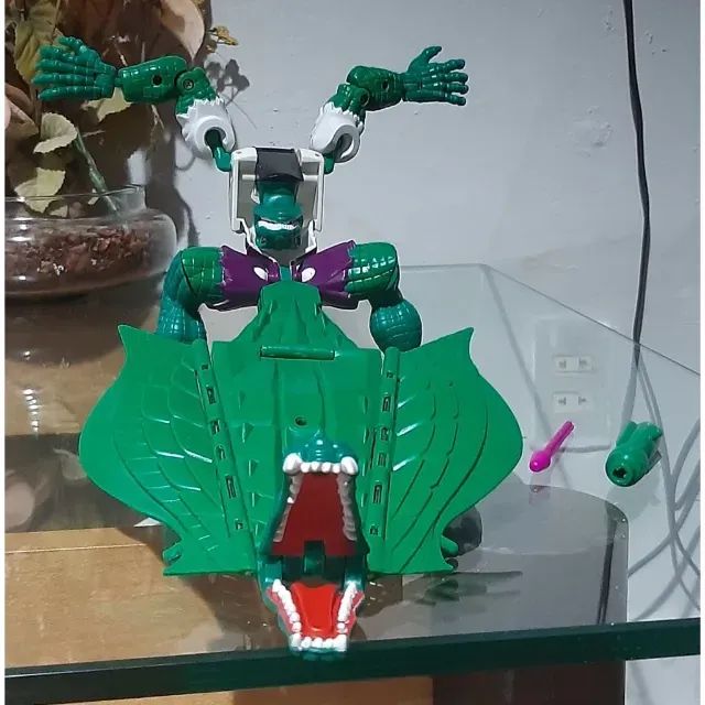 Action Figure Marvel Legends Shape Shifters Spider-Man Sneak Attack Lizard (1998-2006)  - Foto 4