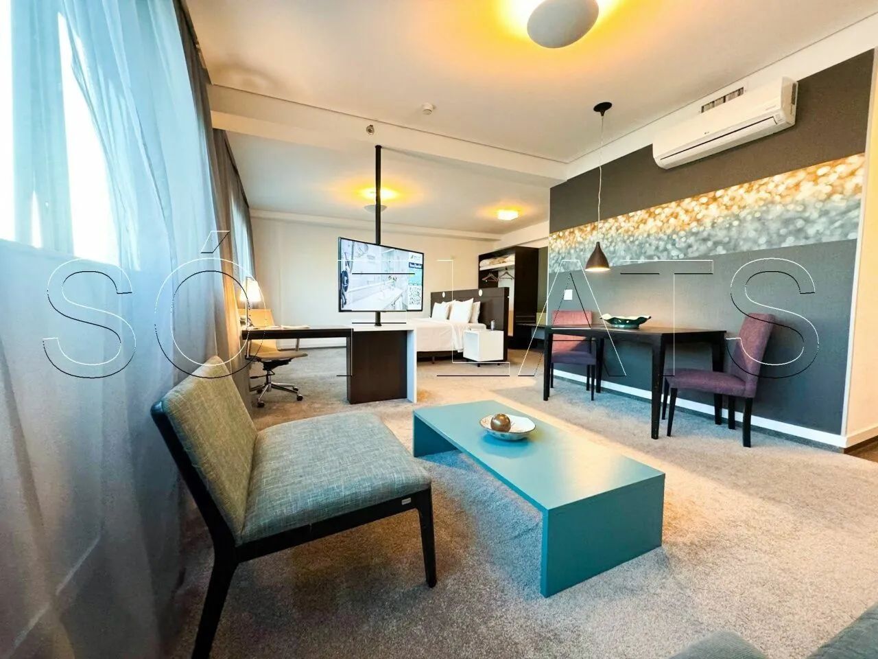 Flat Blue Tree Alphaville, disponível para venda com 52m², 01 dormitório e 01 vaga - Foto 5