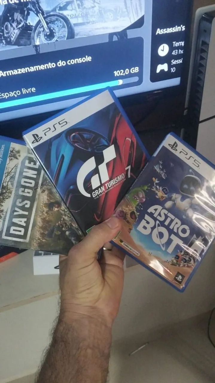 VENDO PS5 SLIM - COMBO COMPLETO! - Foto 4