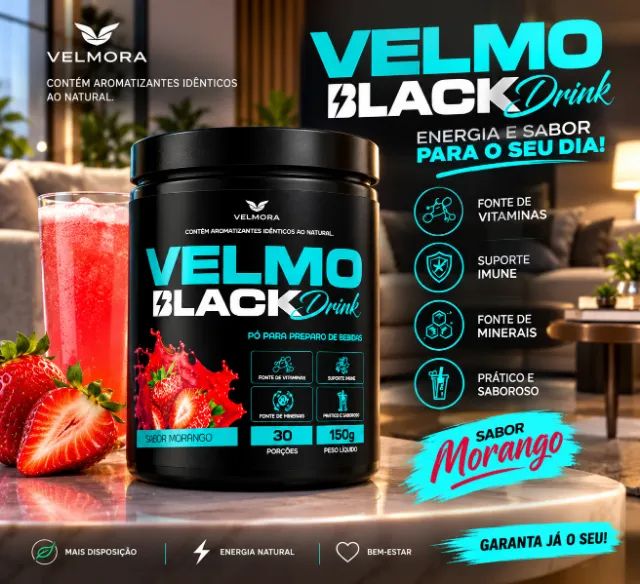 Velmo Black Drink Original - Foto 4