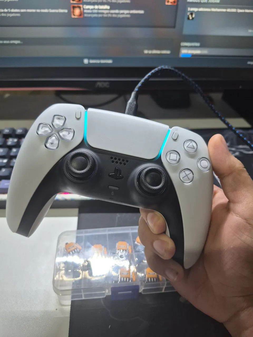 Controle de Ps5 com Hall Effect  - Foto 2