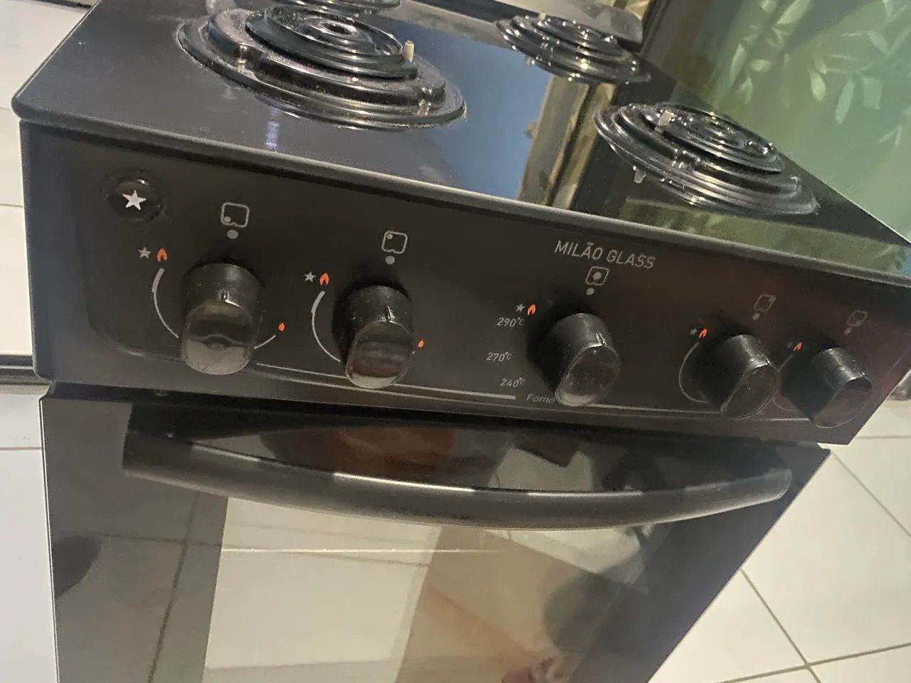 Fogão 4 bocas. (2 meses de uso)