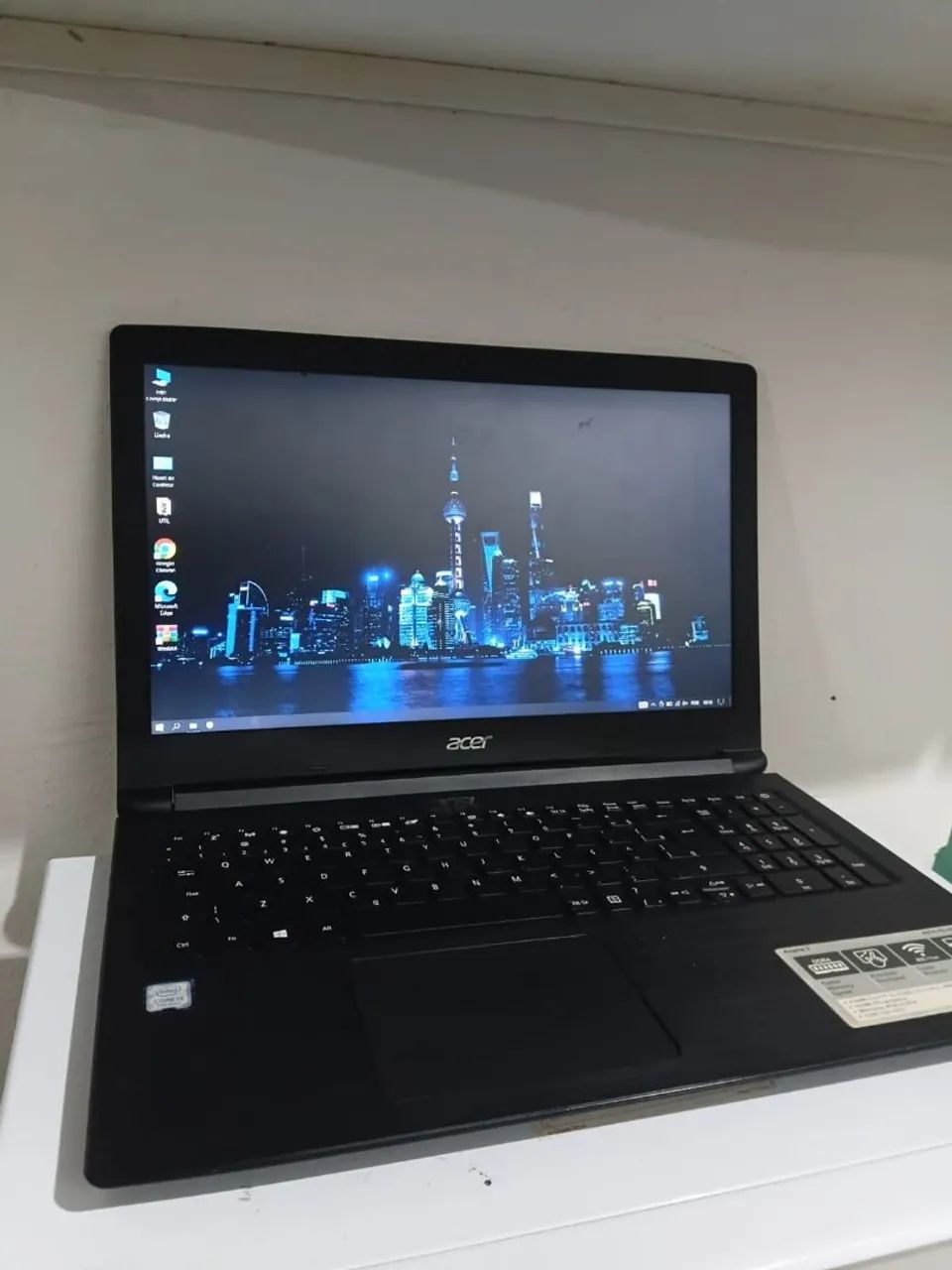 Notebook Acer 4gb ddr4 Processador i3 HD 1 tera byte