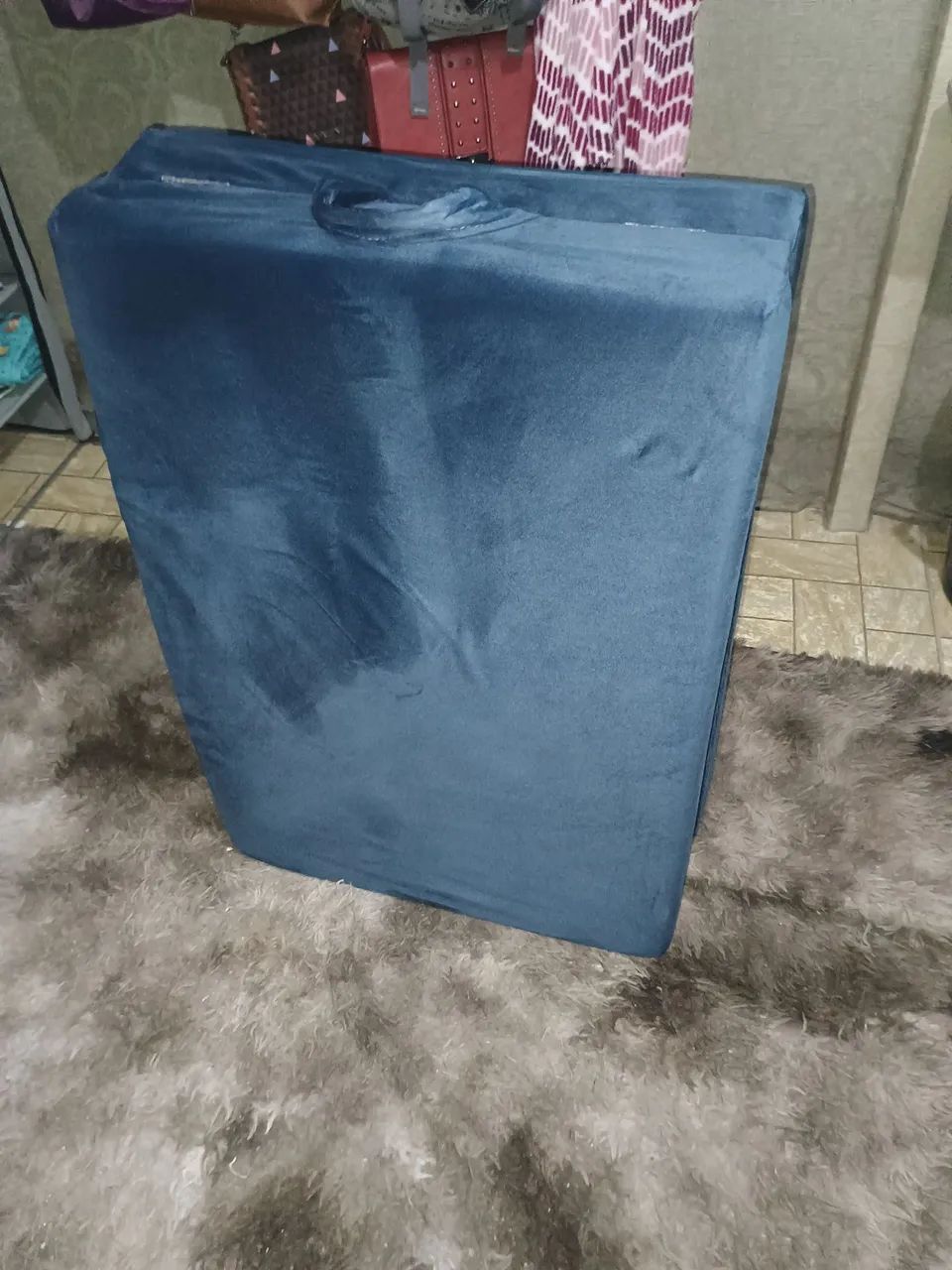 Cama portátil dobrável solteiro  - Foto 2