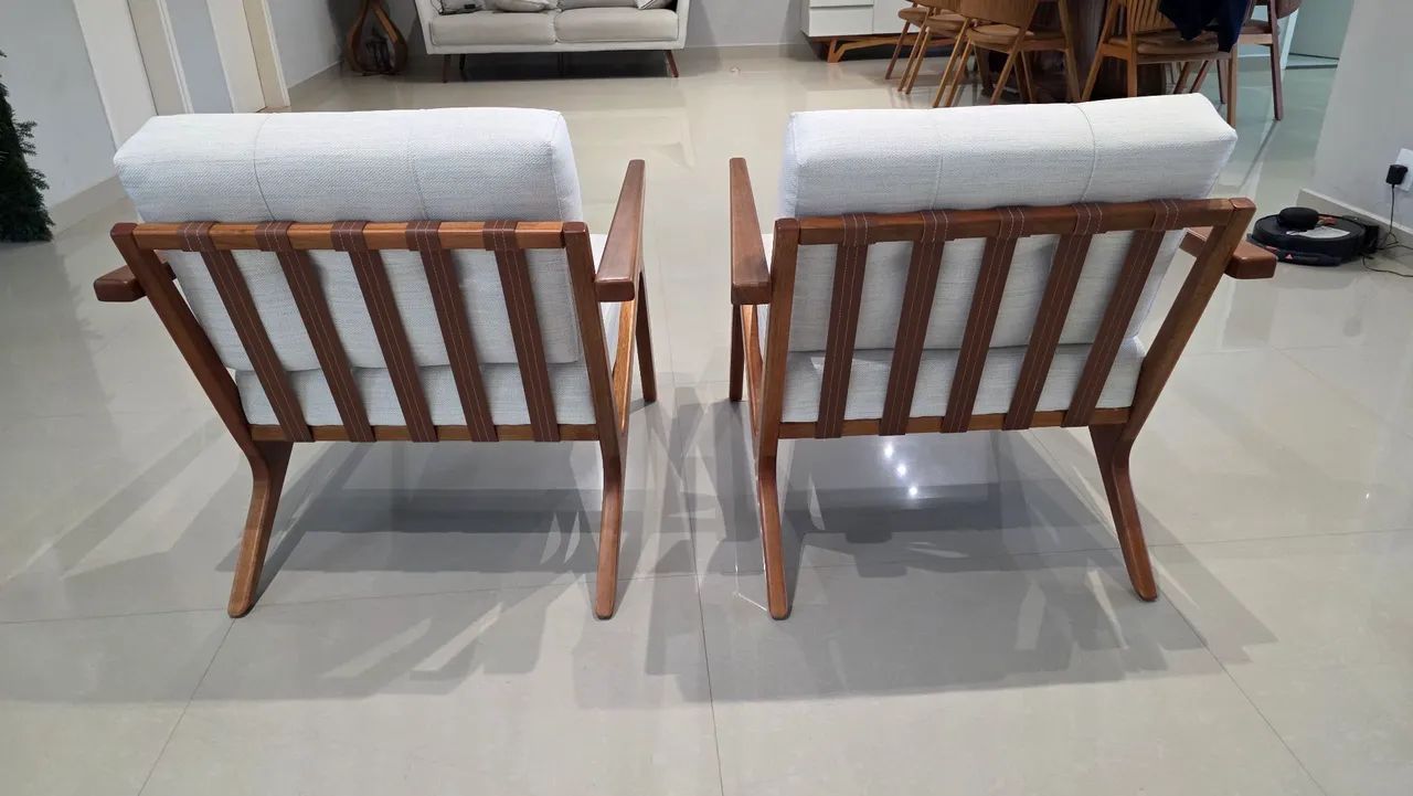 Jogo de 2 lindas poltronas - Foto 4