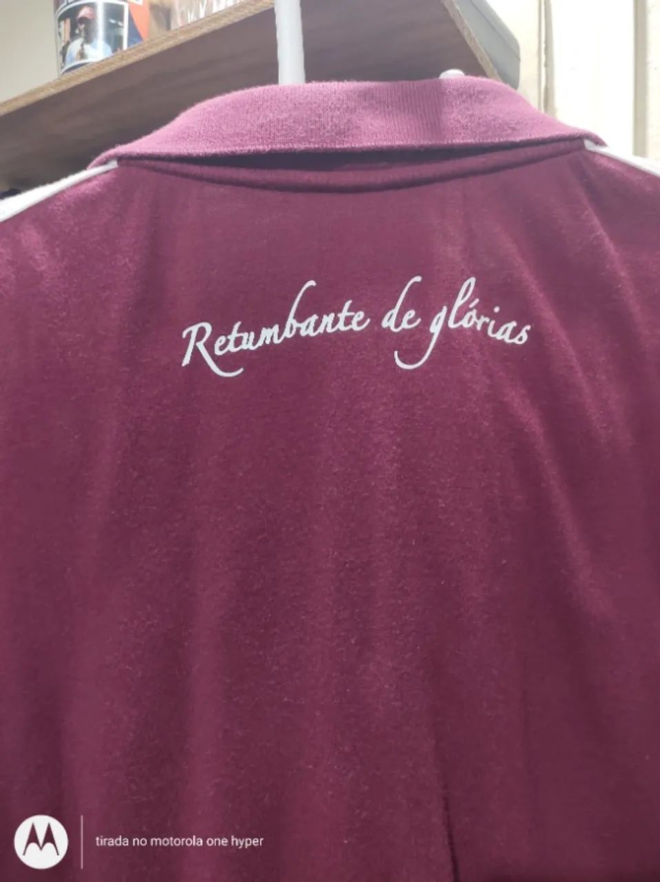 Camisa Fluminense Grená Adidas ORIGINAL - Foto 3