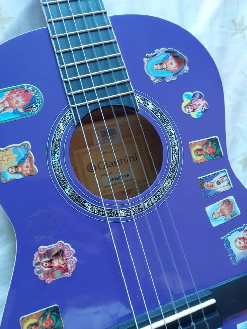 Violão Giannini Roxo Infantil  - Foto 5